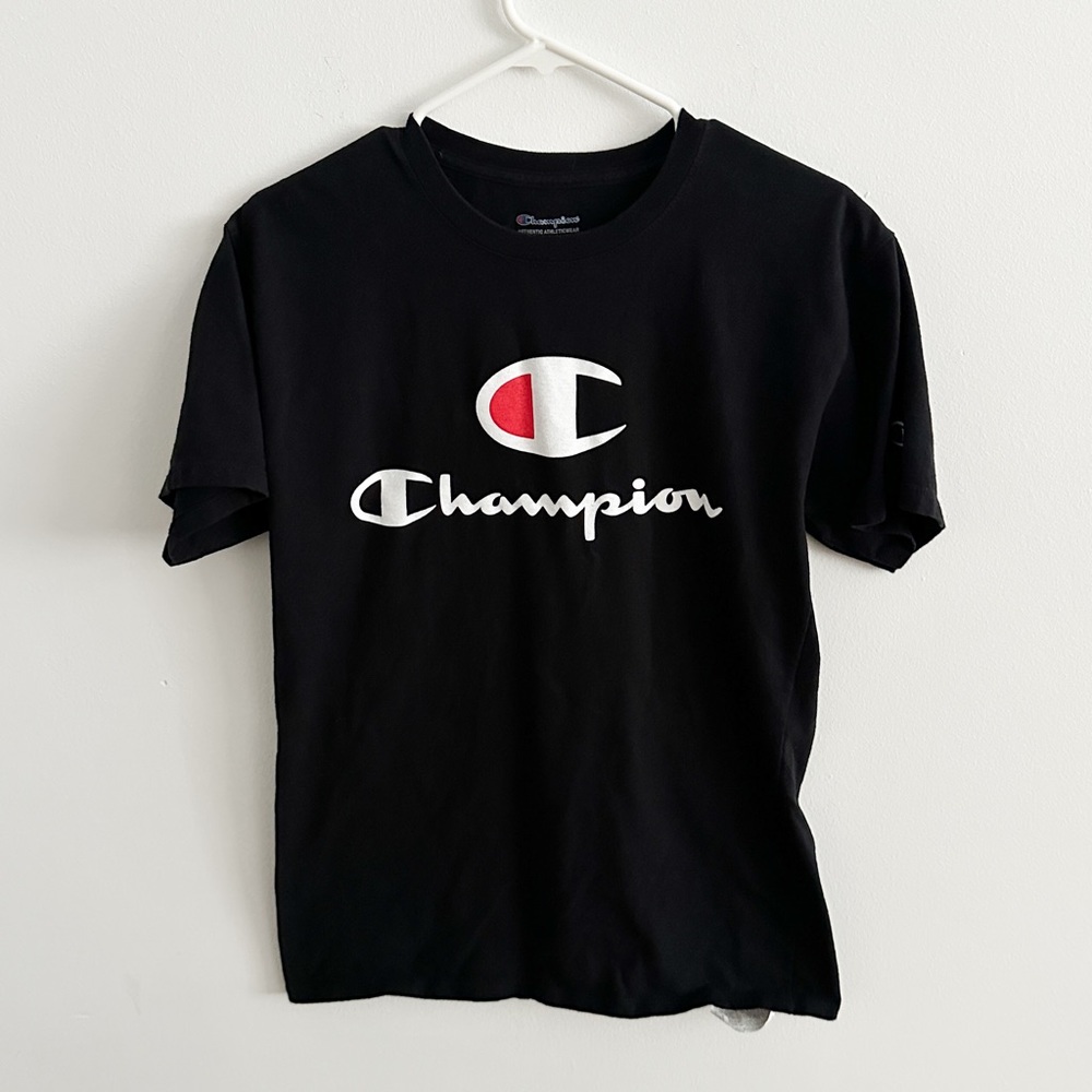 Champion Shirt Size Medium Black